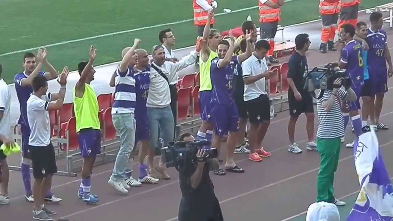 Afición del Real Jaén. Partido Almeria 
