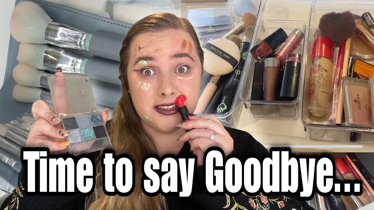Letting Go of Sentimental Makeup | Declutter & Organize My Collection