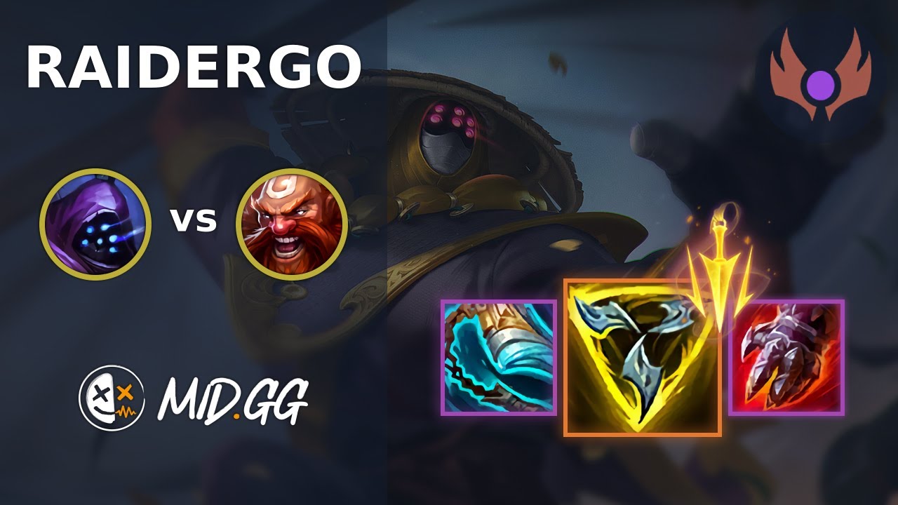MID.GG: [ RaiderGO ] Jax TOP vs Gragas | EUW MASTER | LOL Season 2025