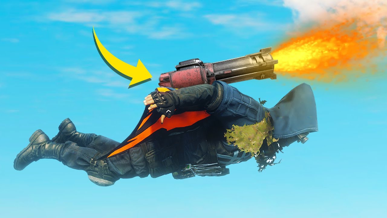 RAPID FIRE WINGSUIT MOD in Just Cause 4