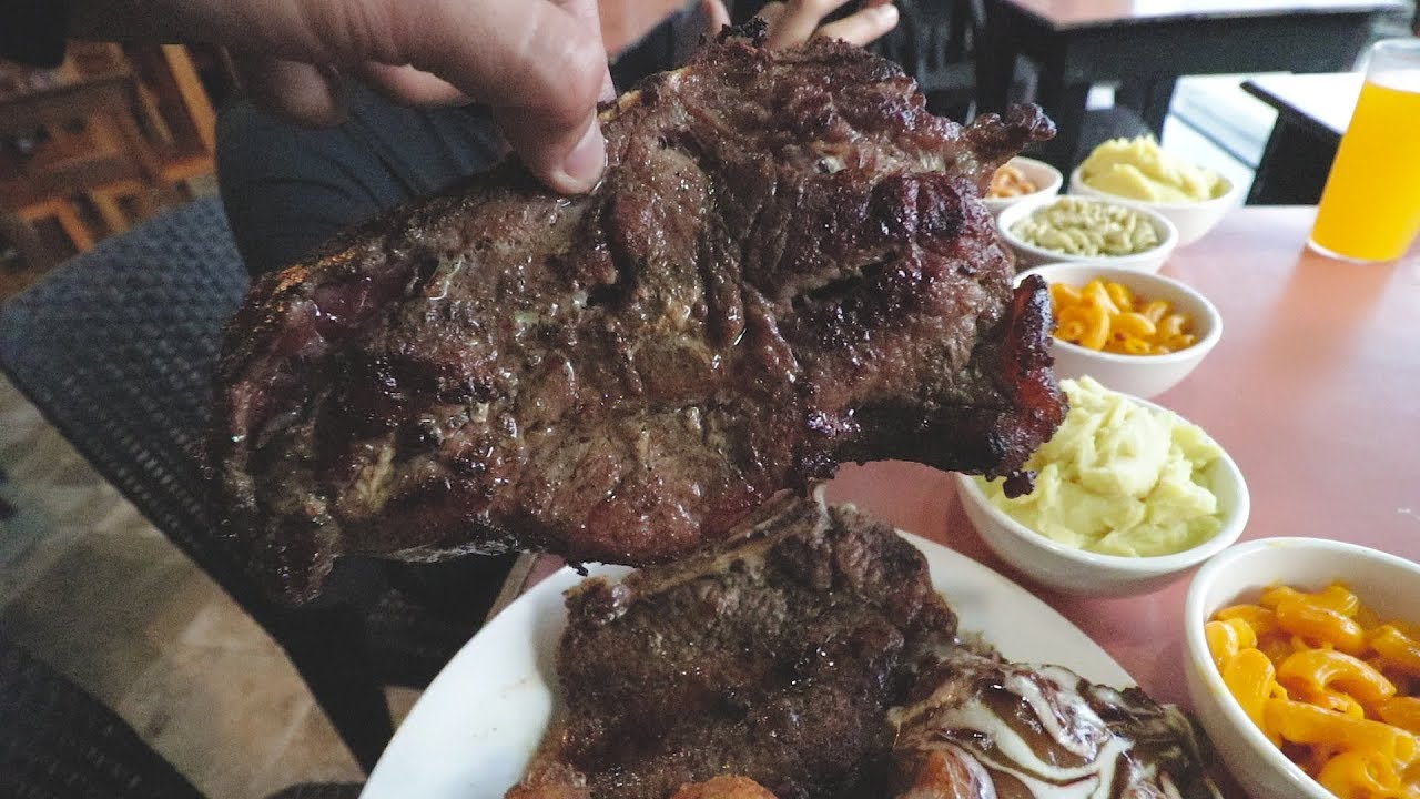 GIANT STEAK MUKBANG!!! | FatBelly