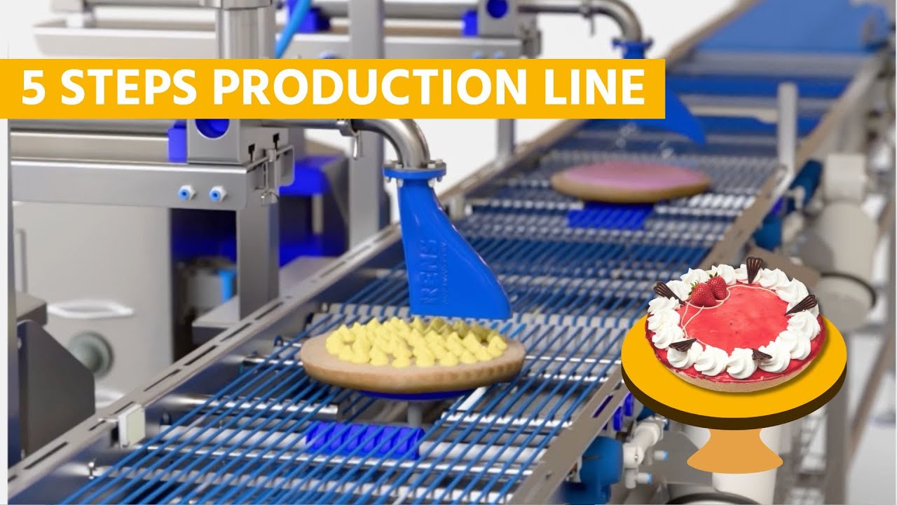 Complete 5-staps oplossing voor de productie van 1500 vlaaien per uur | Rens Bakery Solutions [2026]