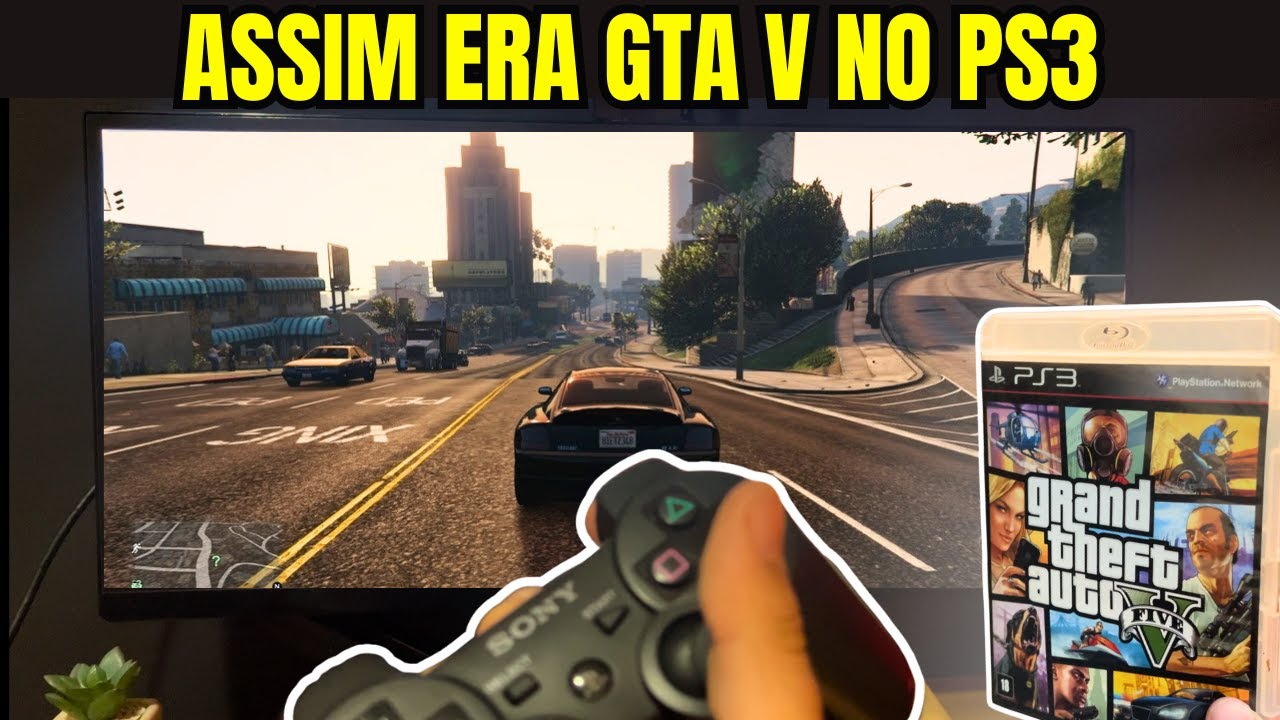 JOGUEI GTA 5 NO PS3 EM PLENO 2026! (E NÃO ACREDITEI...)