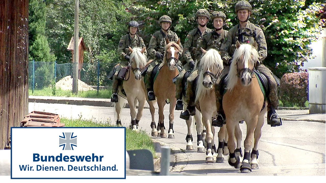 Die Ausbildung beim Reitzug der Bundeswehr - Teil 2/2