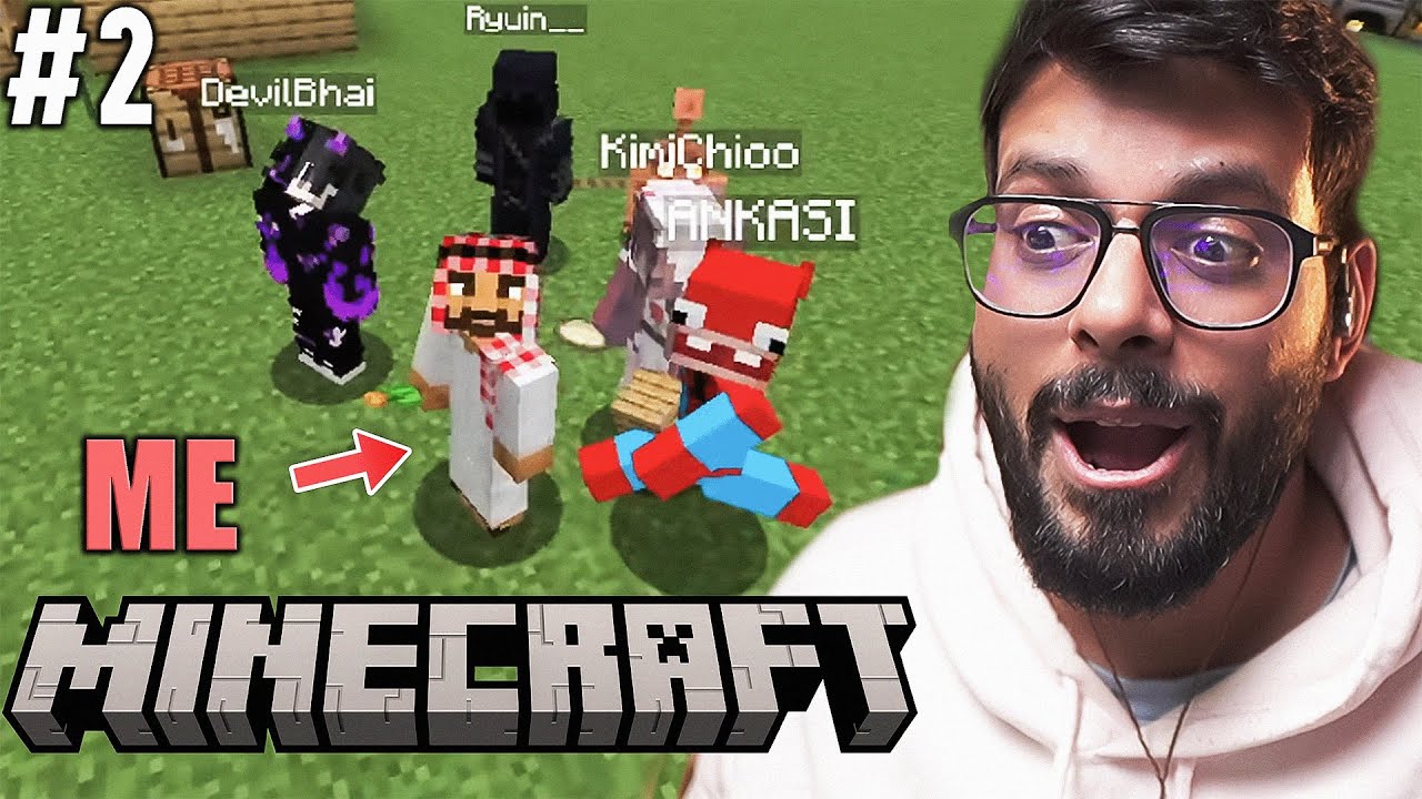 I FINALLY MADE FRIENDS IN LIFE!!  || MINECRAFT #2