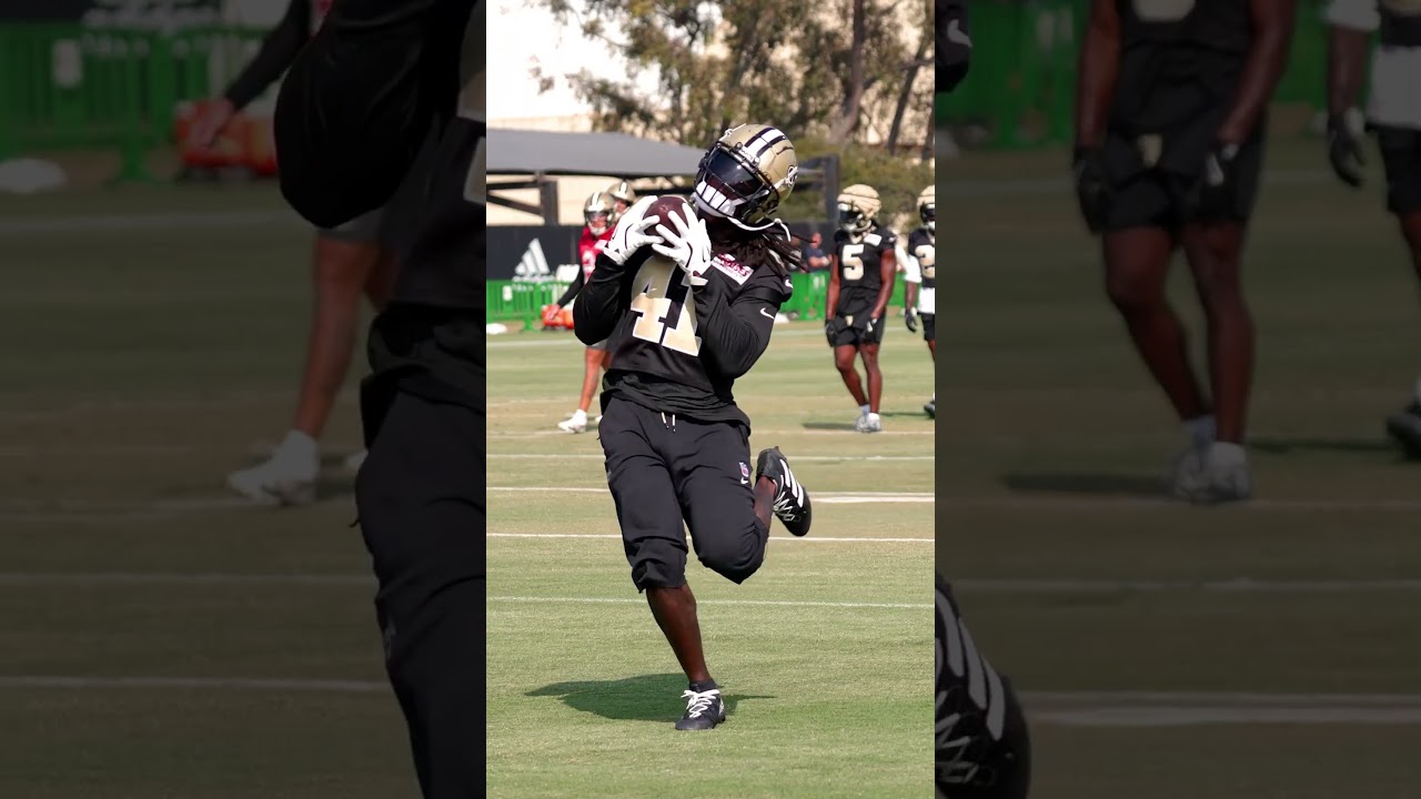 #Saints Training Camp Day 1️⃣5️⃣ in Cali #nfl #shorts