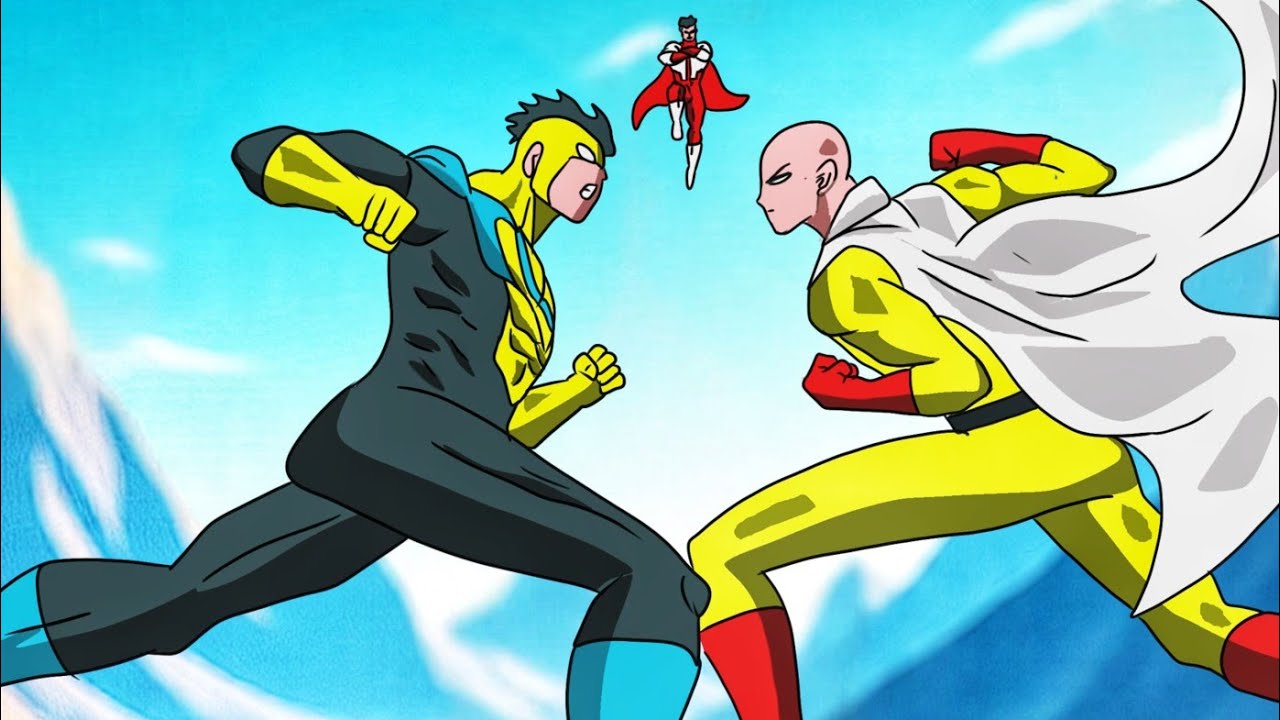 INVINCIBLE Vs SAITAMA [FULL FIGHT] Animation