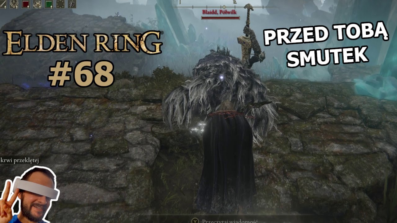 Elden Ring Gameplay PL #68 - Morgott Król Omenów, Góry olbrzymów i Blaidd Półwik