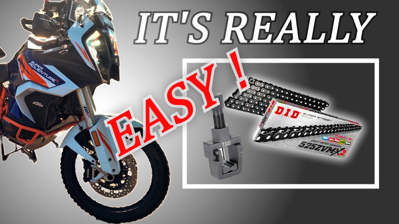 Step-by-Step Guide: Easy Chain Replacement for KTM Super Adventure R 2021