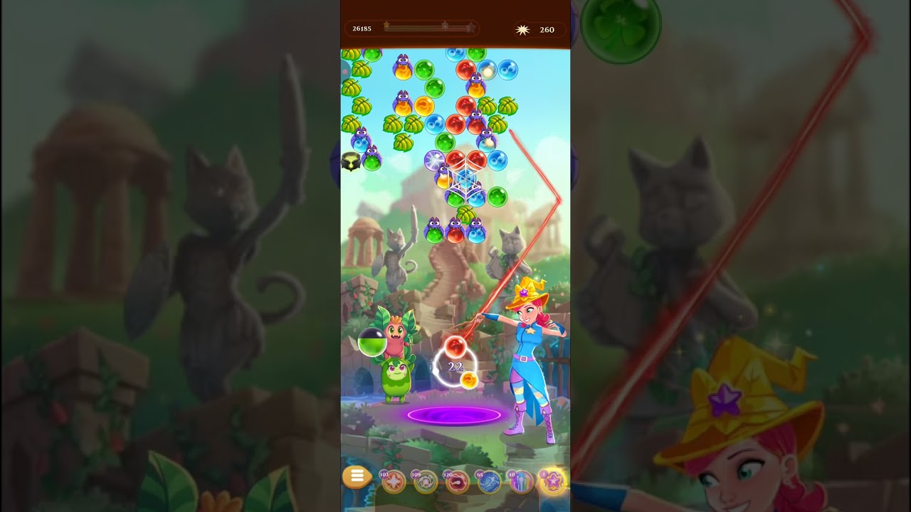 Bubble Witch 3 Saga - Level 7367 Gameplay