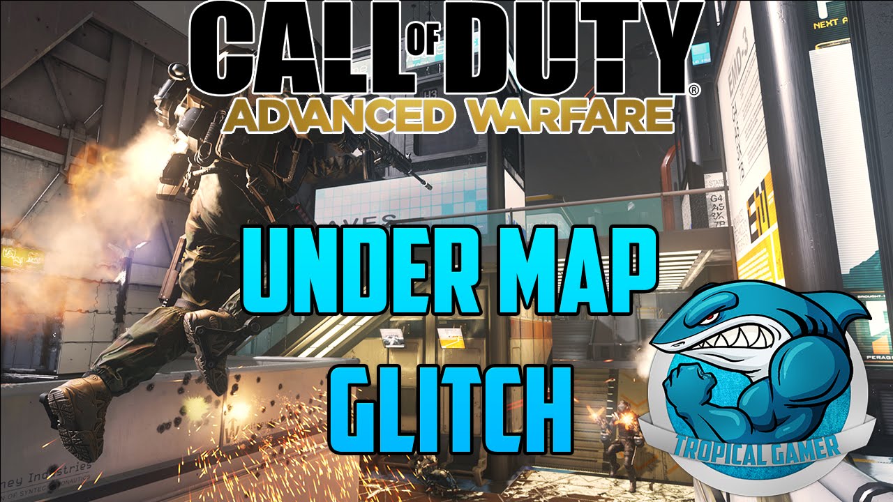 Advanced Warfare Glitches   Wallbreach Under The Map Ascend Glitch! AW Secret Spots