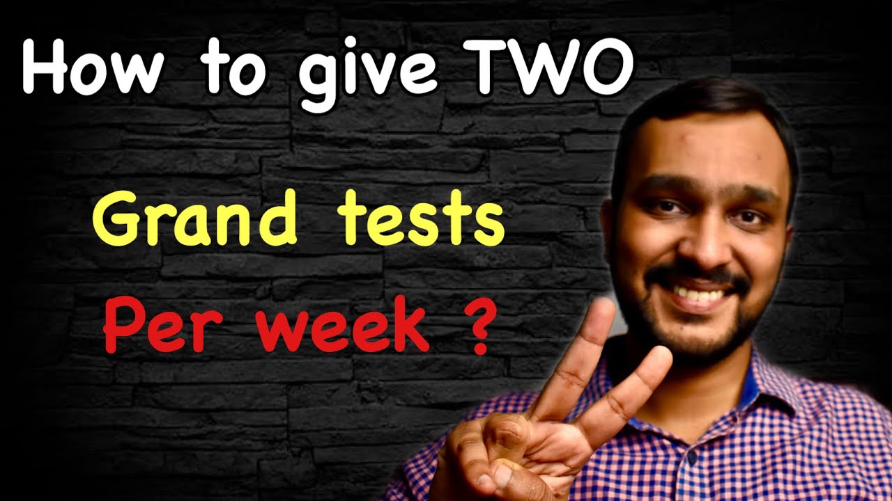 How to do two grand tests per week | NEET PG | Dr. Himanshu Gupta |