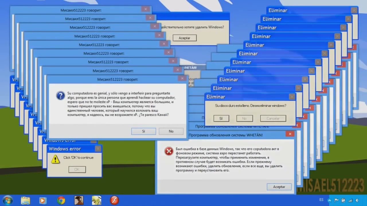 [Reupload] [50+ Subs Special] [Little Collab] Windows Errors has a Sparta Remix