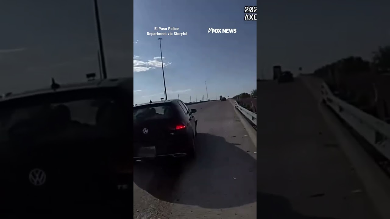 Отвлеченный водитель чуть не сбил полицейского во время остановки #shorts