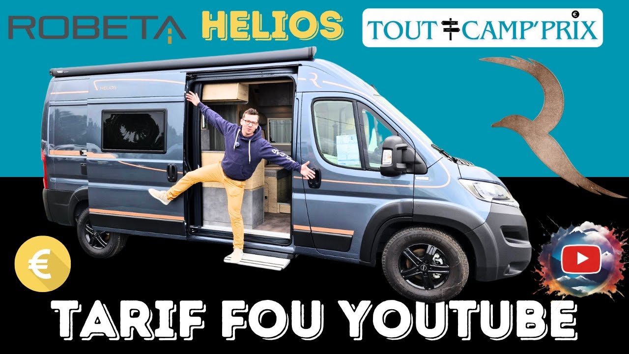 Pluie d'accessoires offerts sur ce fourgon ROBETA ! Prix spécial youtube sur Helios DN1159