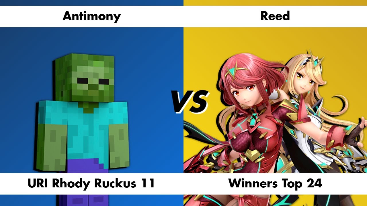 Antimony (Steve) vs Reed (Pyra and Mythra) - Winners Top 24 URI Rhody Ruckus 11