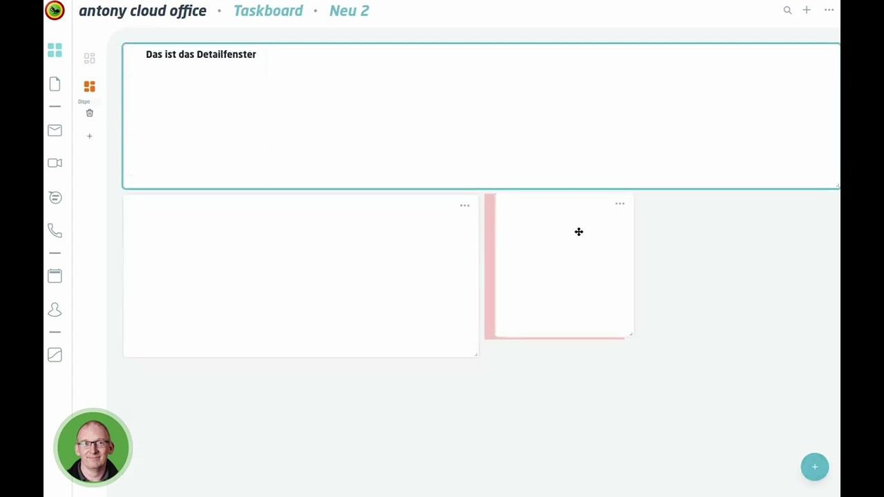Wie geht denn das? Das Taskboard | antony Cloud Office