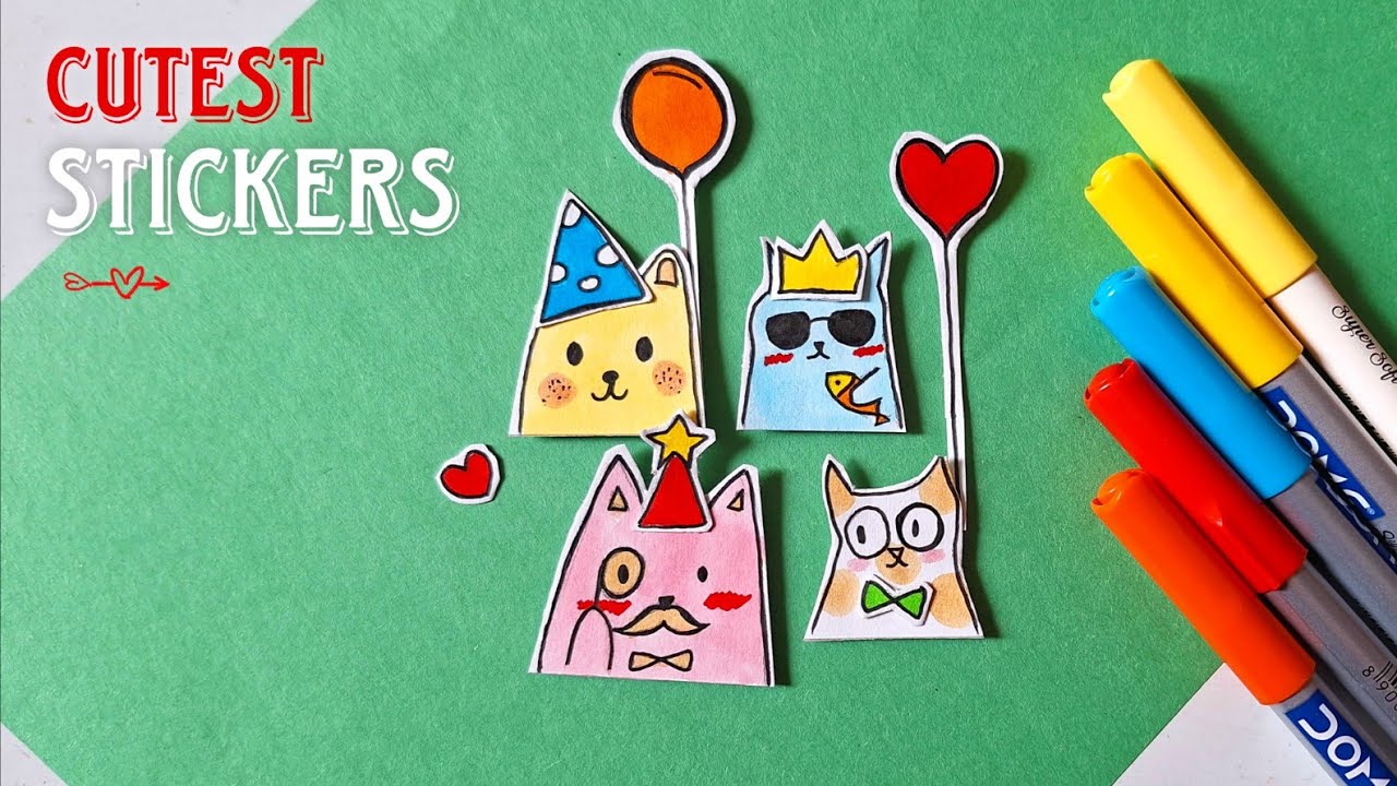 DIY STICKERS | Purple Portray