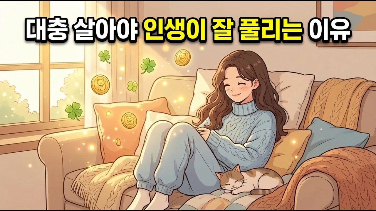 인생을 대충 살아야 잘 풀리는 이유