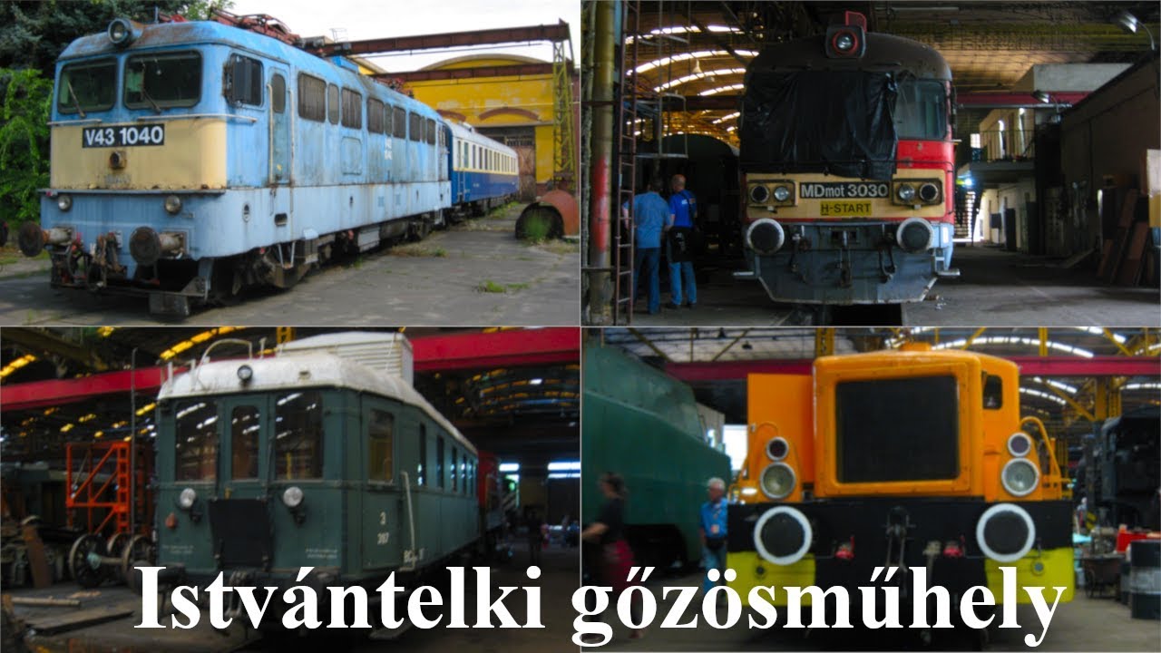 Túra az Istvántelki Gőzösműhelyben - Ahol a vasúti járművek újra életre kelnek