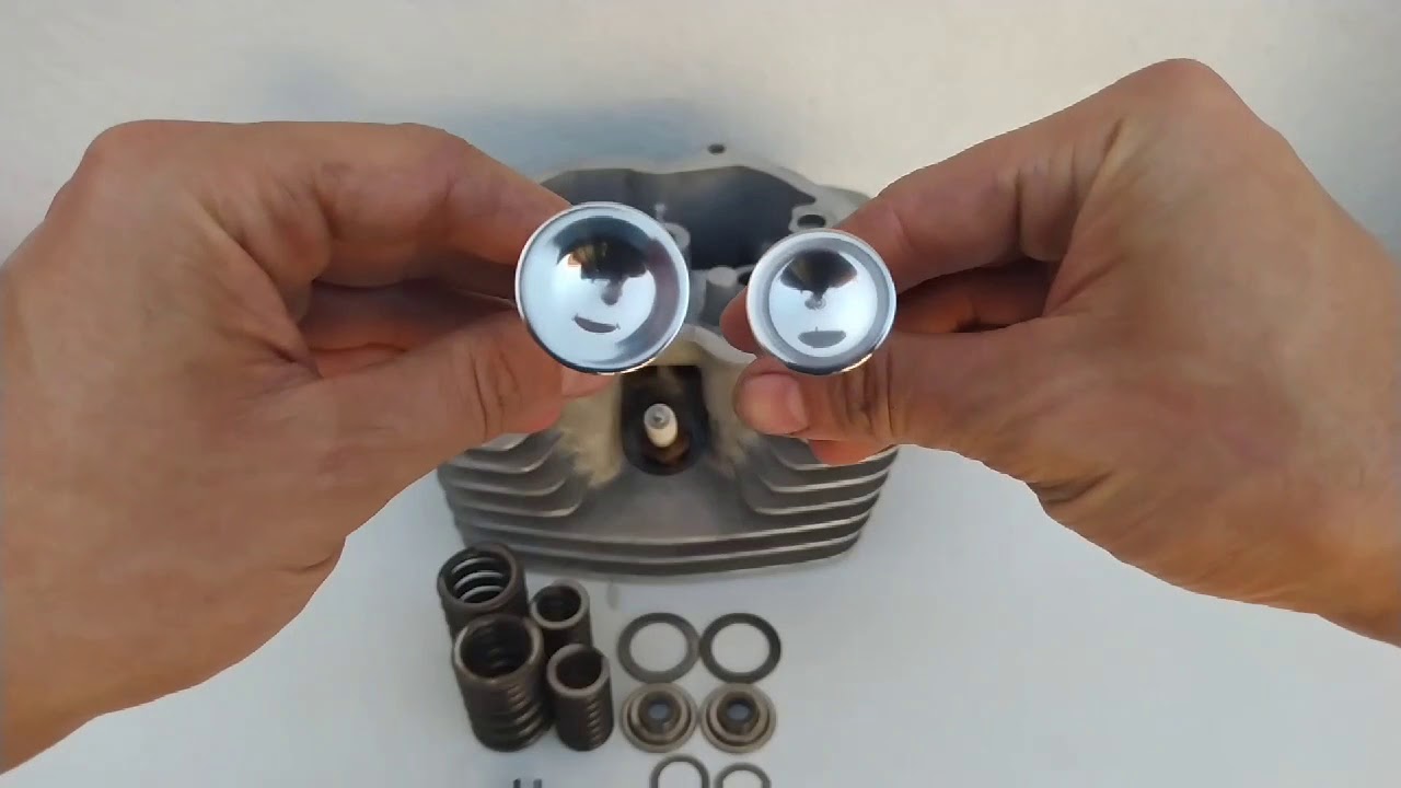 Preparação cabeçote CG vareta 125