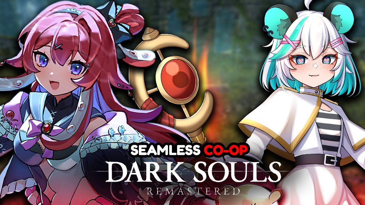 TWO GIRLS VS DARK SOULS 1 (this isnt good...) | Seamless Co-Op Mod