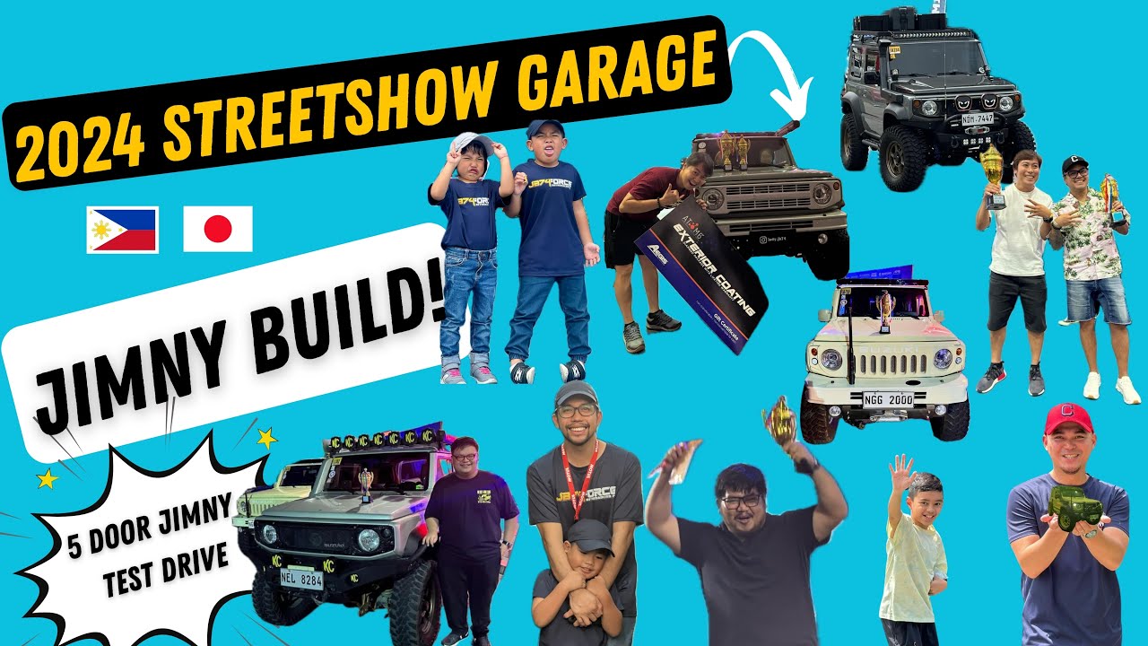 JIMNY BUILD at 2024 STREETSHOW GARAGE by The Jimny Hub | JB74ORCE |Offroad 4x4 and Street Build Show