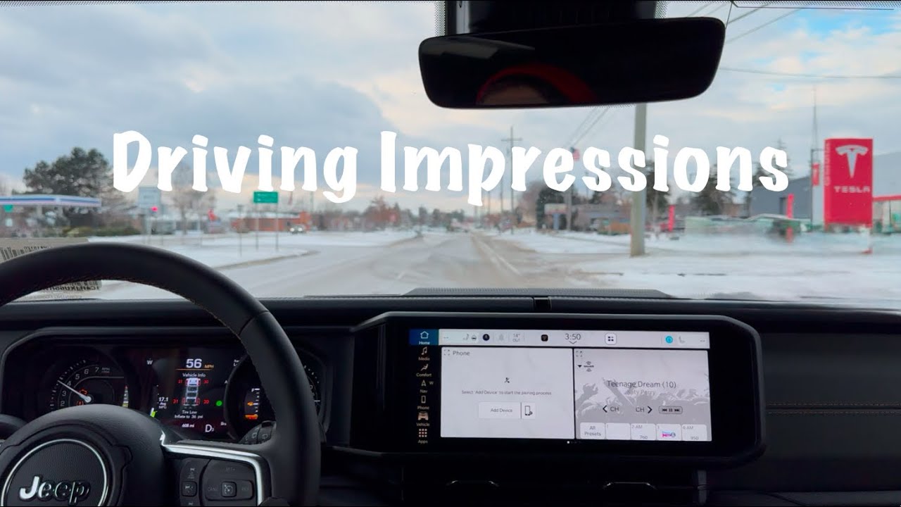 2025 Jeep Wrangler High Altitude 4xe: Driving Impressions