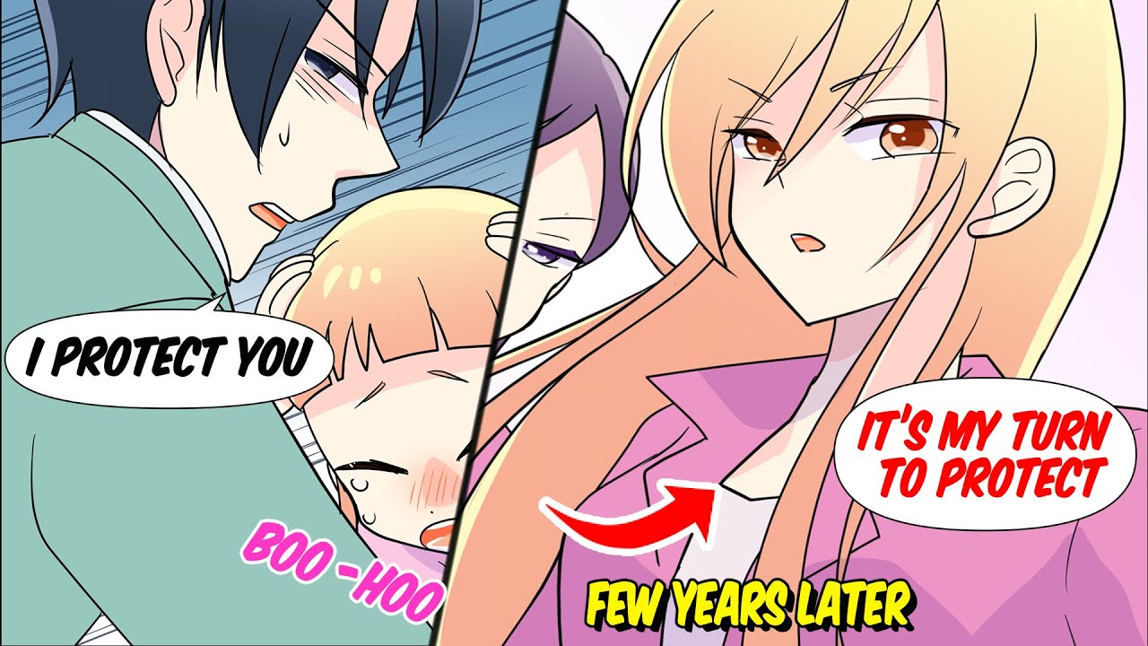 ［Manga dub］I helped a tiny girl but she became a gang leader in a few years... ［RomCom］
