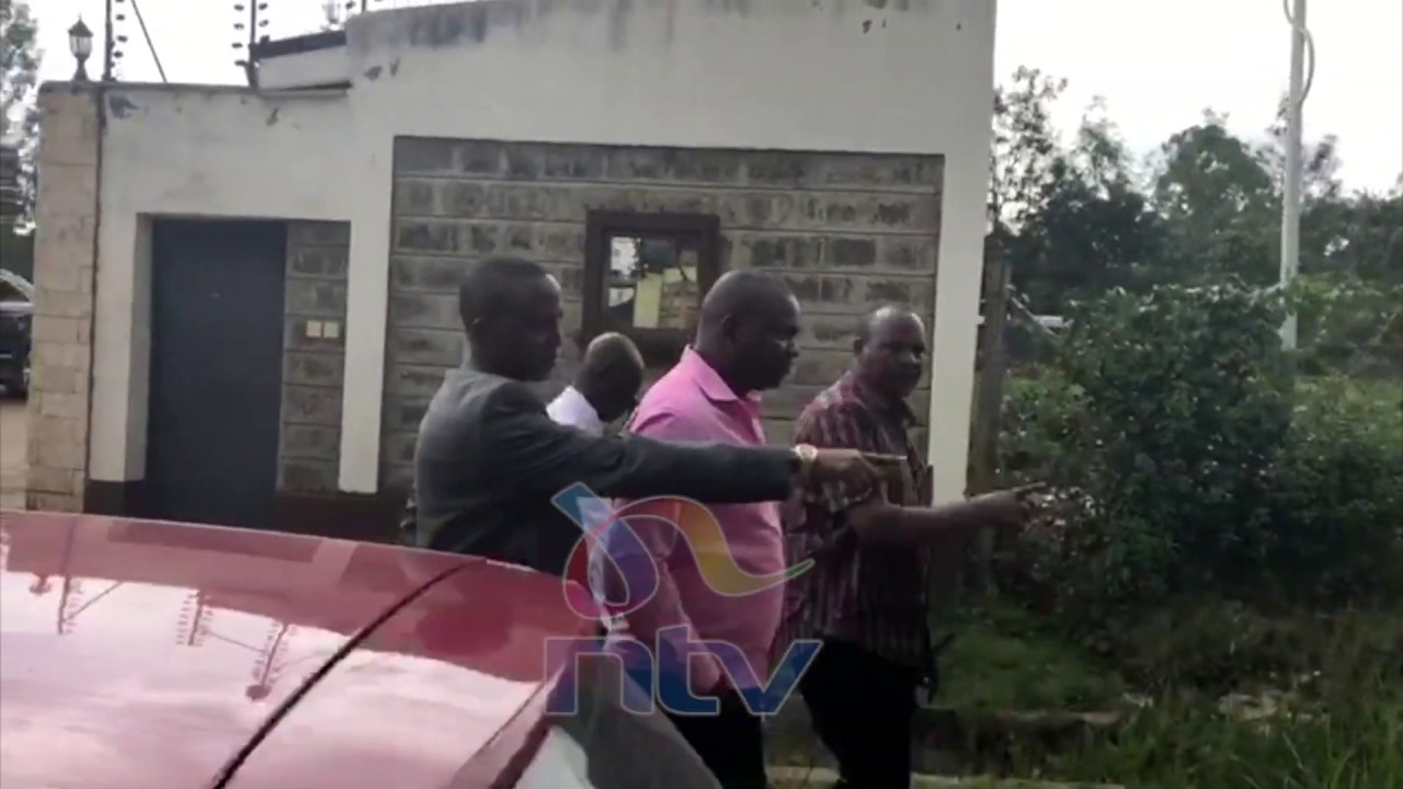 Ex-Sports CS Echesa taken into custody
