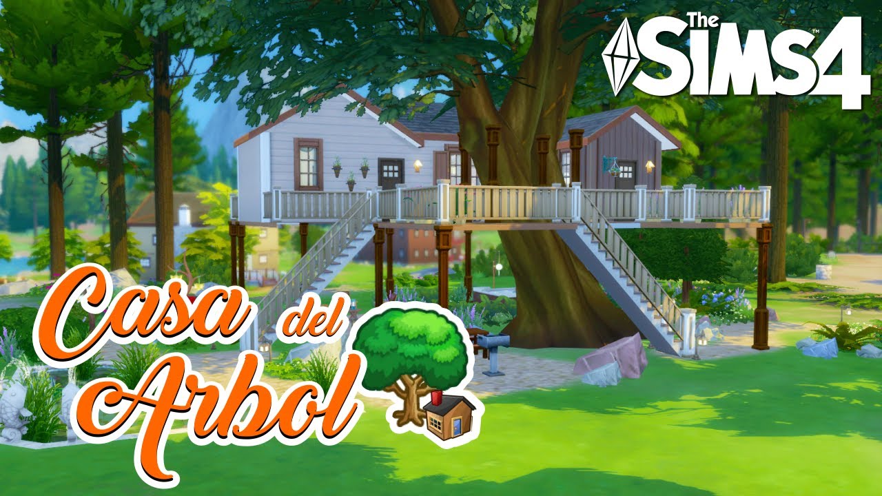 ¡Una hermosa casa del árbol! | Los Sims 4 Speed Build