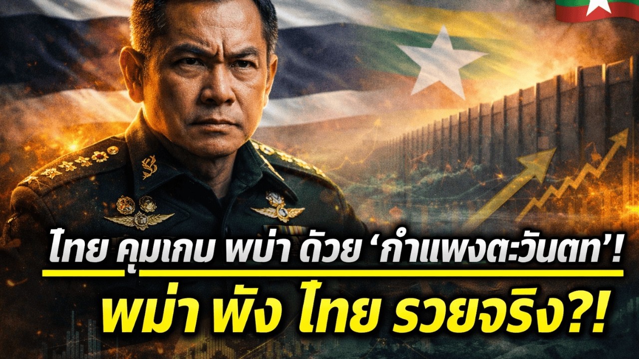 เจาะลึกไทยคุมเกมเศรษฐกิจสงครามพม่า: กลยุทธ์ 