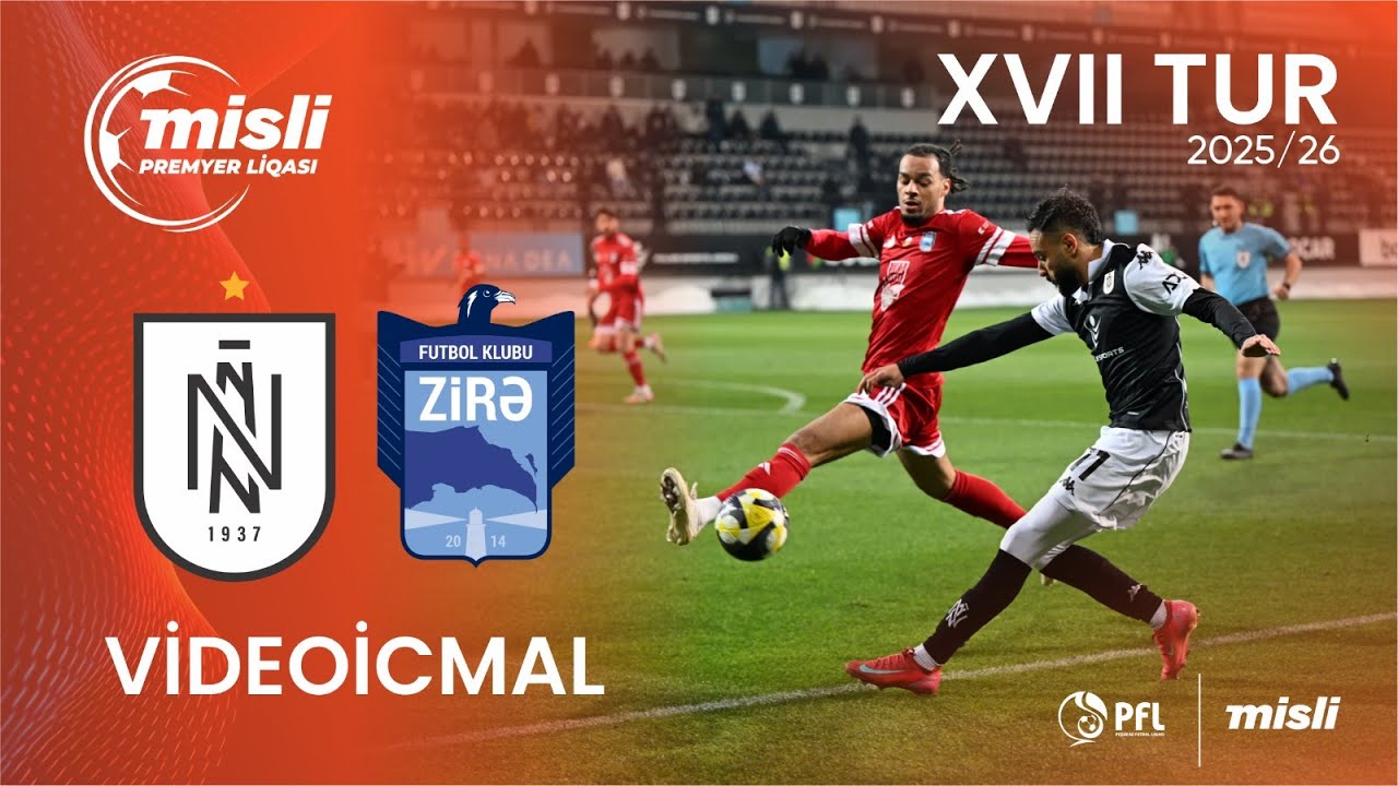 Misli Premyer Liqası 2025/2026 XVII tur “Neftçi” 0–0 “Zirə”