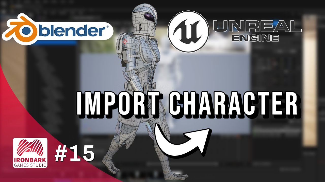Лучший способ импортировать вашего персонажа из Blender в Unreal