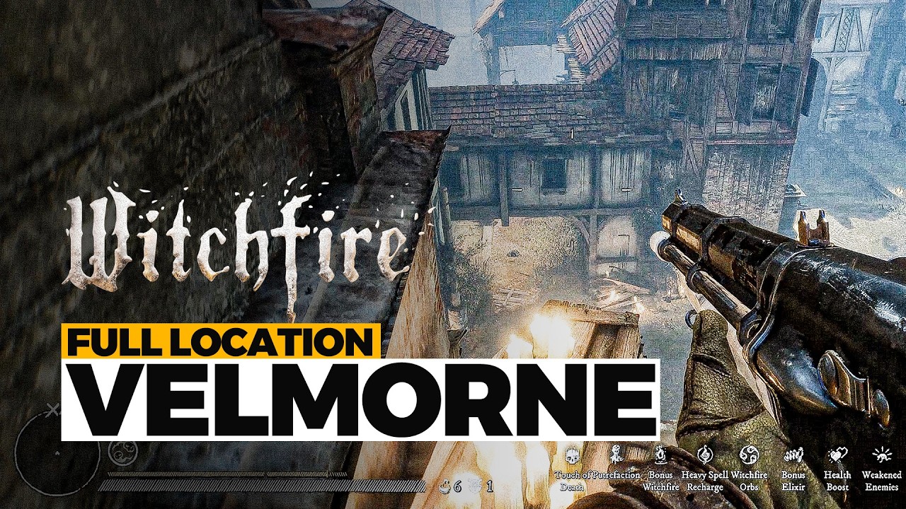WITCHFIRE Velmorne Full Walkthrought (2025 Webgrave Update)