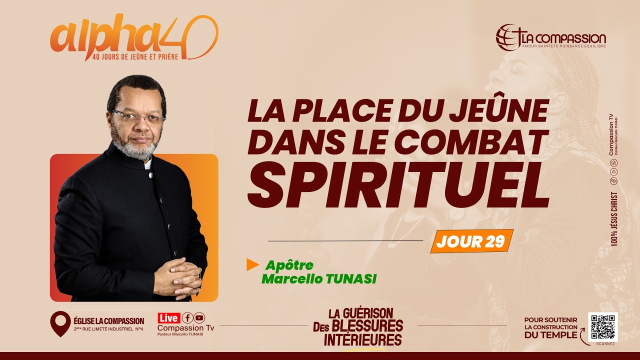 ALPHA 40 JOUR 29 • PAST MARCELLO TUNASI | 09.02.2026
