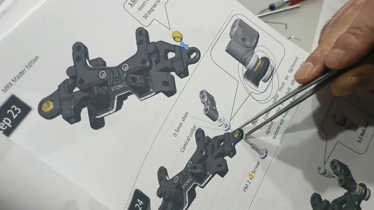 ATOMIC mrx M. E. assemblaggio prima parte