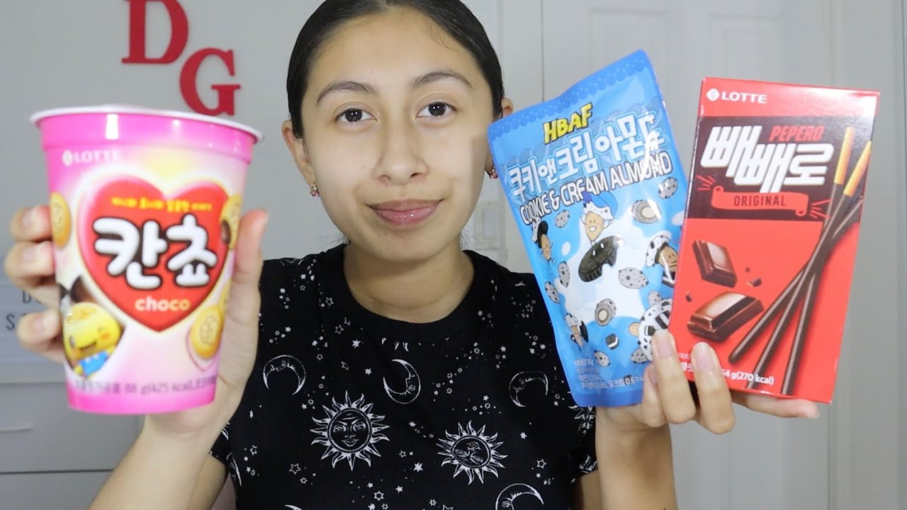 ASMR~Trying Korean Snacks!! 😋🍫