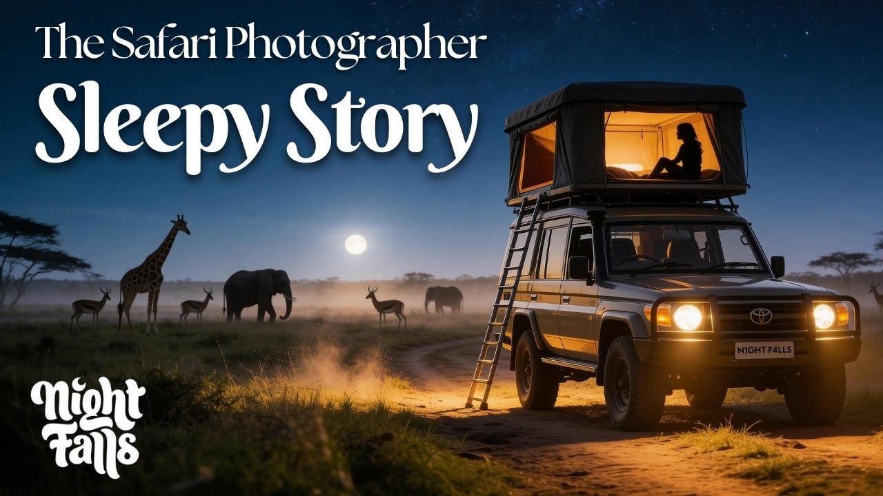 The Safari Photgrapher 🐆 🌙 Cozy Sleep Story for Adults 💤