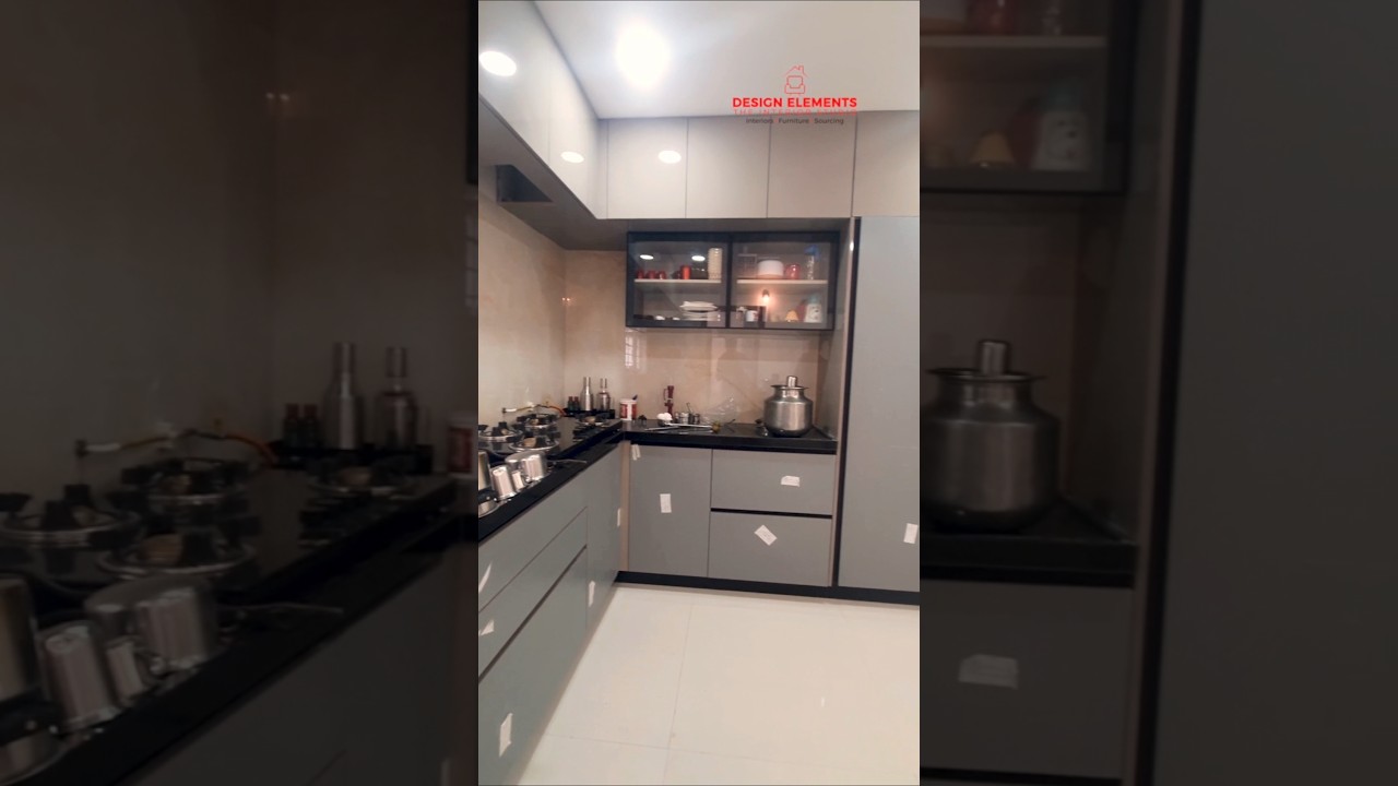 Modular Kitchen installation in one of our sites in Hyderabad.  