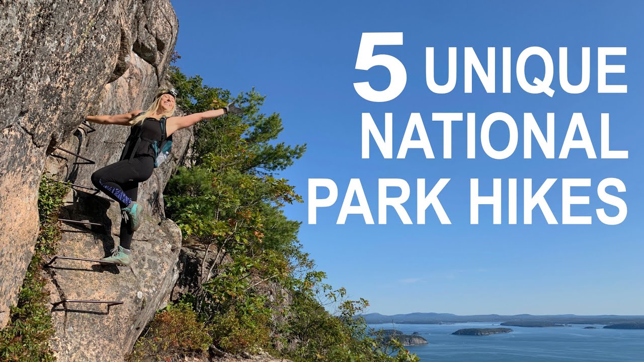 5 UNIQUE USA National Park Hikes!