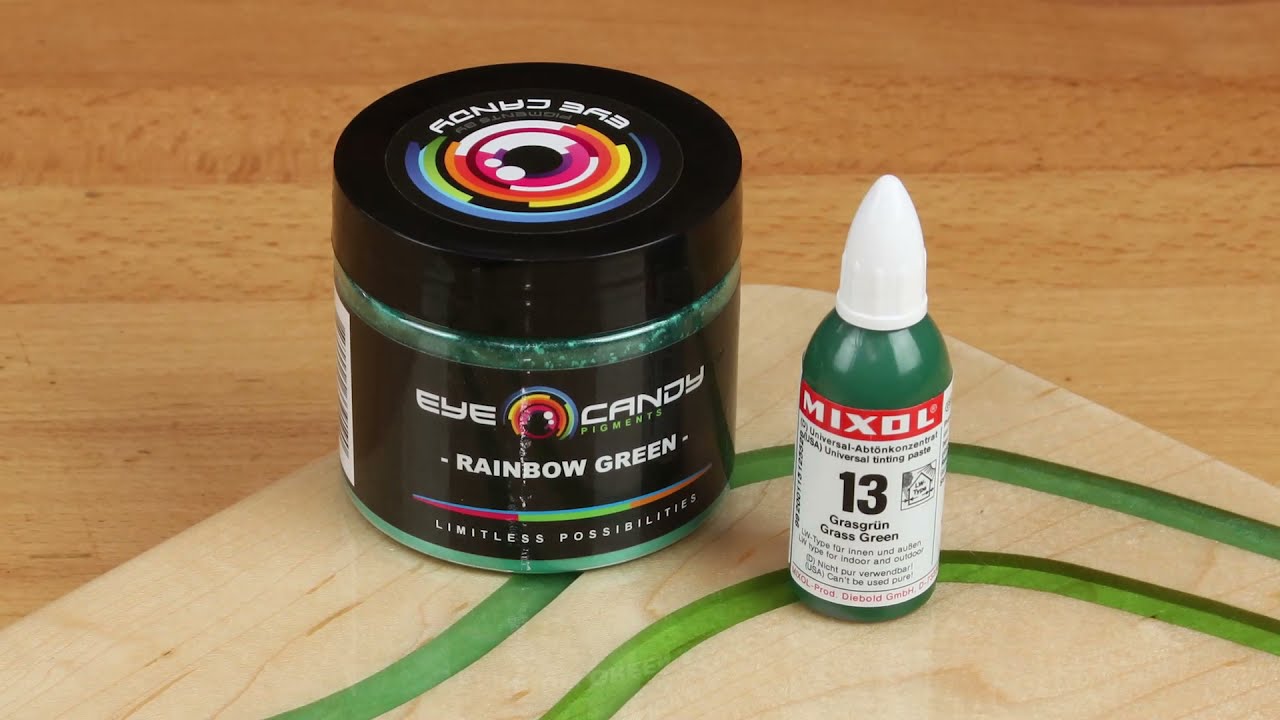 Eye Candy Pigments Vs. Mixol Tints