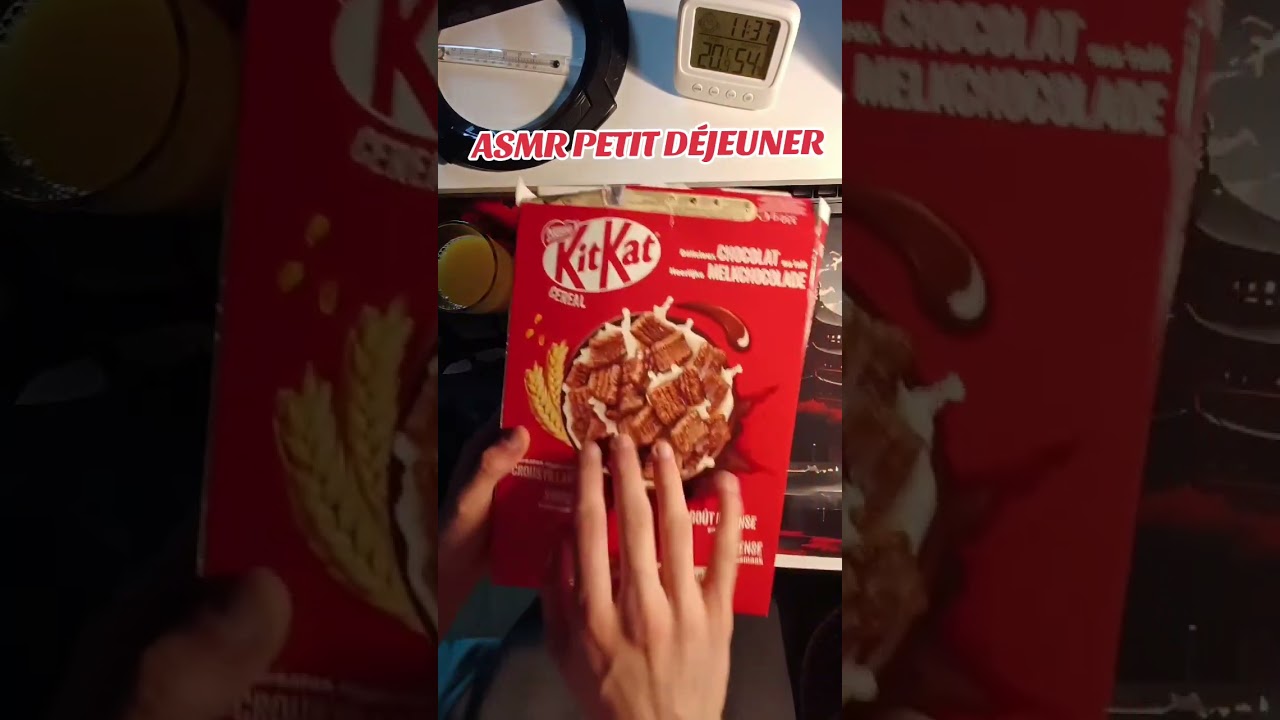ASMR PETIT DÉJEUNER 