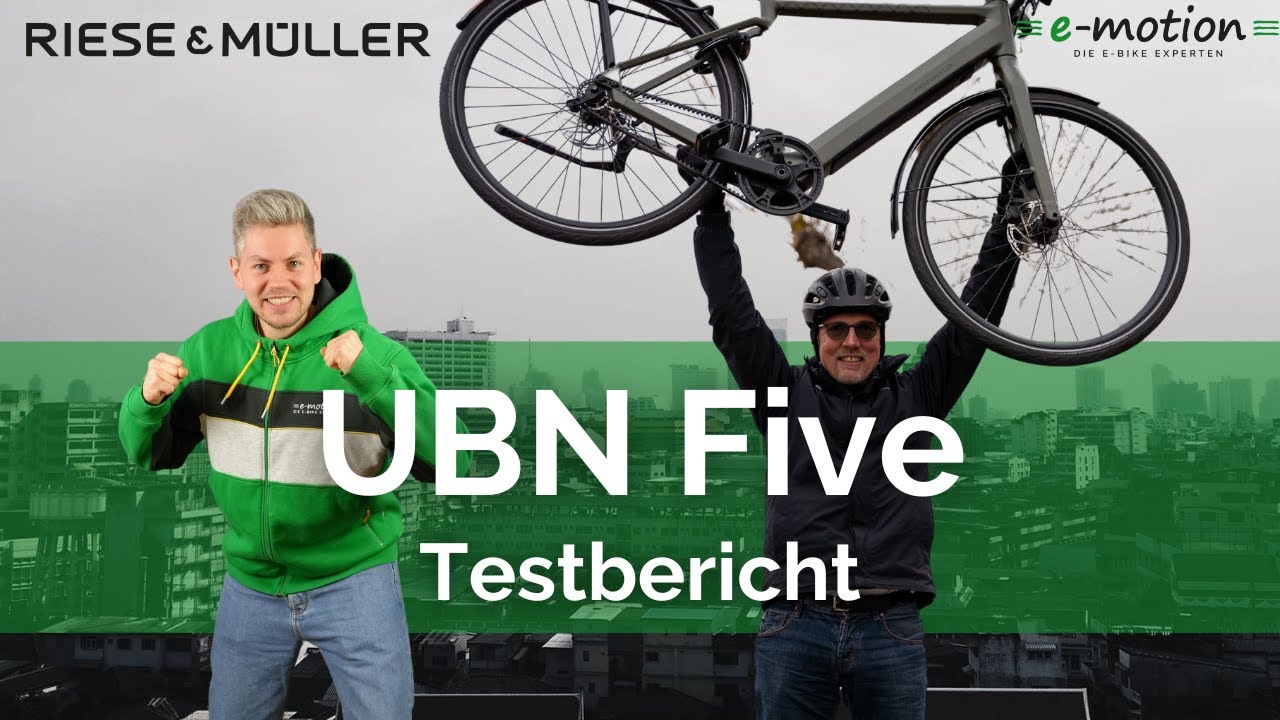 Riese und Müller UBN Five Test | UBN Five Six & Seven Unterschiede | Riese & Müller Neuheiten 2023