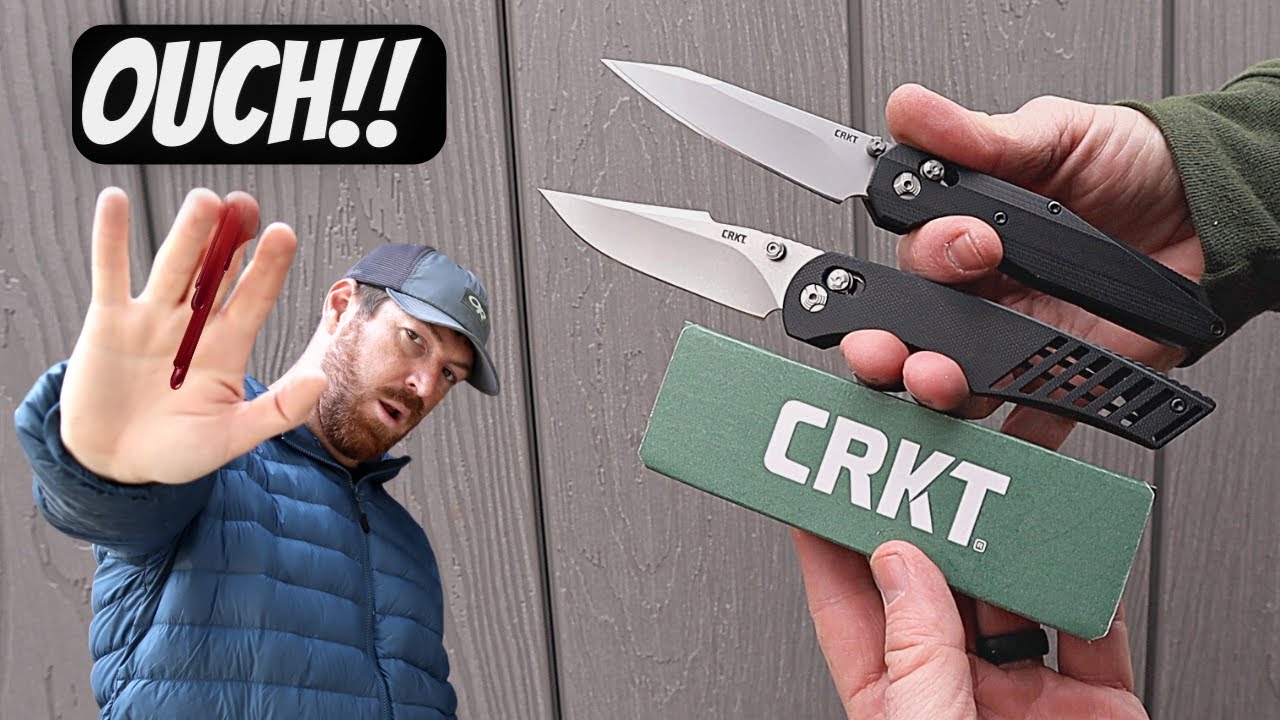 Don't Make The Same Mistake I Did! CRKT LCBK/Definitive Crossbar Pocket Knives