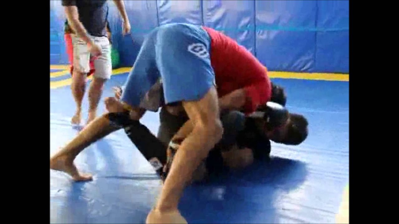 Murilo Bustamente em dia de treino na Brazilian Top Team