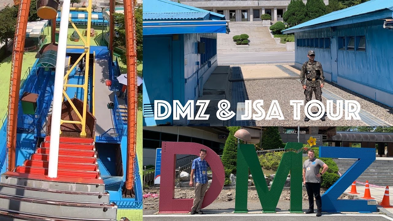 DMZ en JSA Tour op de grens van Noord- & Zuid-Korea - Pretpark bezoeken bij Noord-Korea! - Vlog