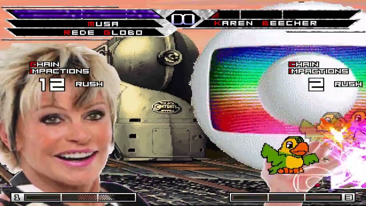 KOF MUGEN Tag Musa (Winx Club) & Rede Globo Vs Karen Beecher