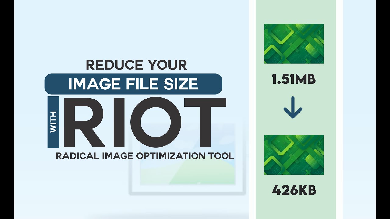 Reduce Your Image File Size Faster With Radical Image Optimization Tool (RIOT)