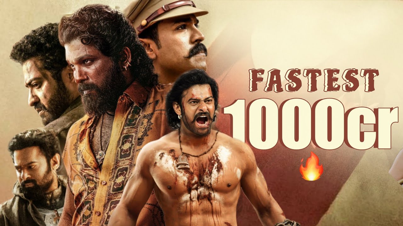 Top 8 Fastest 1000 Crore Collected Indian flims | Pushpa 2 the rule | Allu Arjun | Tollywood home